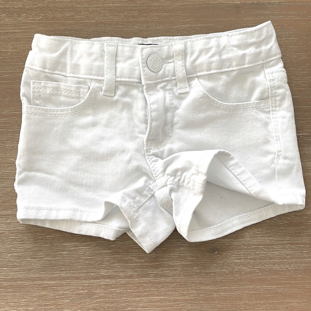 Gap Kids White Jean Shorts